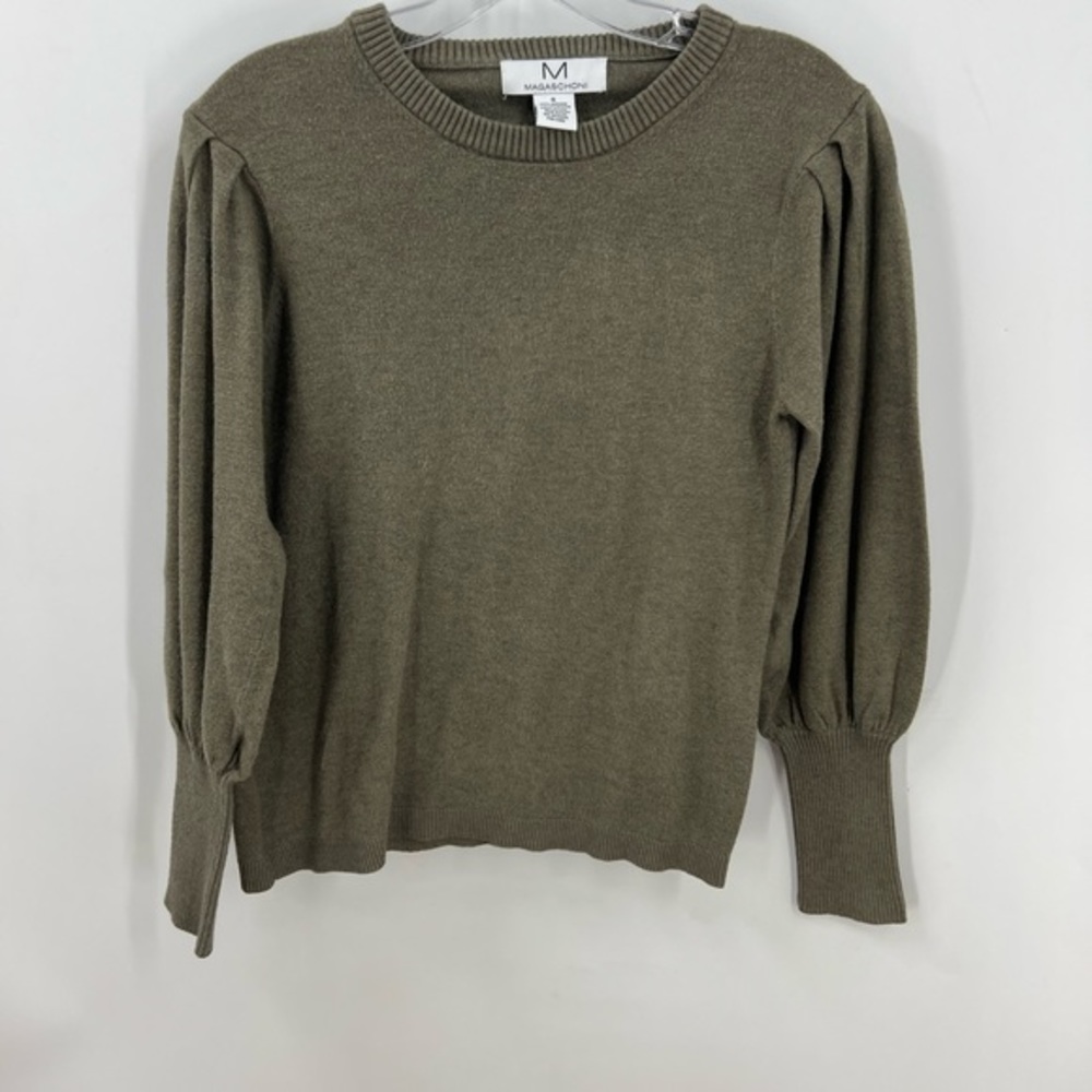 M Magaschoni  puff sleeve sweater S